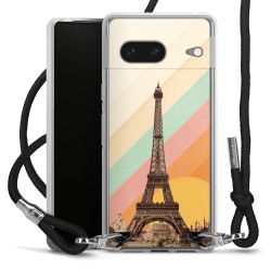 Carry Case Transparent Fabric black/silver