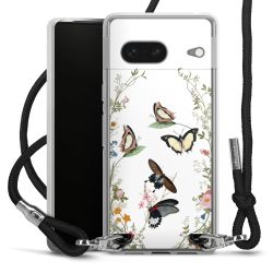 Carry Case Transparent Fabric black/silver