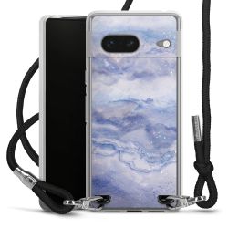 Carry Case Transparent Fabric black/silver