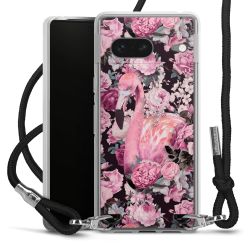 Carry Case Transparent Fabric black/silver