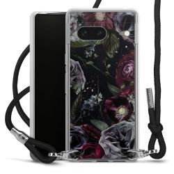 Carry Case Transparent Fabric black/silver