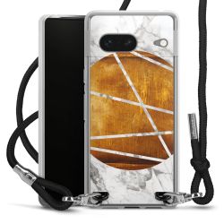 Carry Case Transparent Fabric black/silver