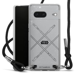 Carry Case Transparent Fabric black/silver