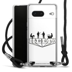 Carry Case Transparent Fabric black/silver