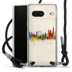 Carry Case Transparent Fabric black/silver