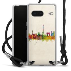 Carry Case Transparent Fabric black/silver