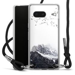 Carry Case Transparent Fabric black/silver