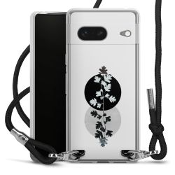 Carry Case Transparent Fabric black/silver