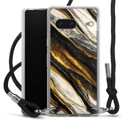 Carry Case Transparent Fabric black/silver