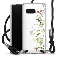 Carry Case Transparent Fabric black/silver