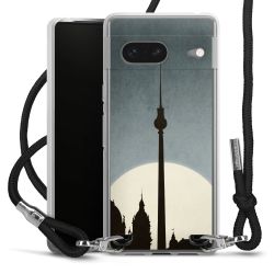 Carry Case Transparent Fabric black/silver