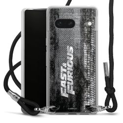 Carry Case Transparent Fabric black/silver