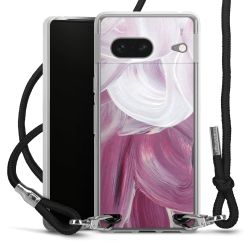 Carry Case Transparent Fabric black/silver