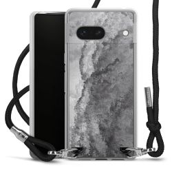 Carry Case Transparent Fabric black/silver