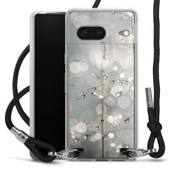 Carry Case Transparent Fabric black/silver