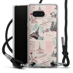 Carry Case Transparent Fabric black/silver