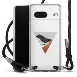 Carry Case Transparent Fabric black/silver