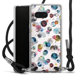 Carry Case Transparent Fabric black/silver