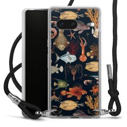 Carry Case Transparent Fabric black/silver