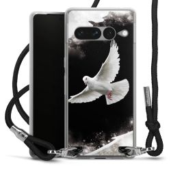 Carry Case Transparent Fabric black/silver