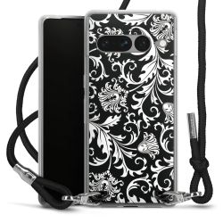 Carry Case Transparent Fabric black/silver