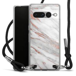 Carry Case Transparent Fabric black/silver