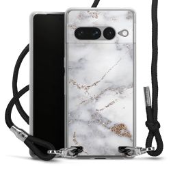 Carry Case Transparent Fabric black/silver