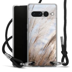 Carry Case Transparent Fabric black/silver