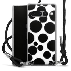 Carry Case Transparent Fabric black/silver