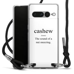 Carry Case Transparent Fabric black/silver