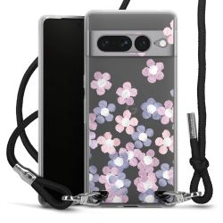 Carry Case Transparent Fabric black/silver