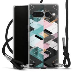 Carry Case Transparent Fabric black/silver