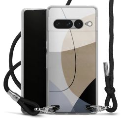 Carry Case Transparent Fabric black/silver