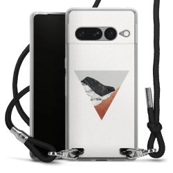 Carry Case Transparent Fabric black/silver