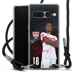 Carry Case Stoff schwarz/silber