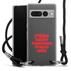 Carry Case Stoff schwarz/silber