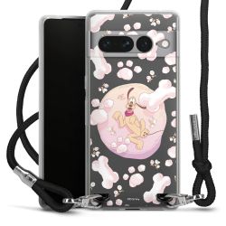 Carry Case Stoff schwarz/silber