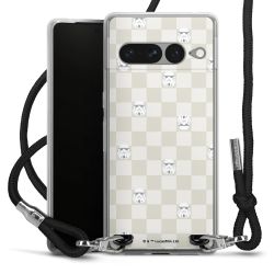 Carry Case Stoff schwarz/silber