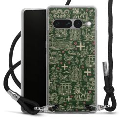 Carry Case Stoff schwarz/silber