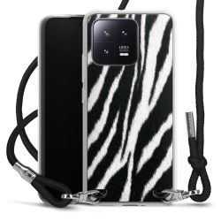 Carry Case Transparent Fabric black/silver