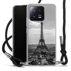 Carry Case Transparent Fabric black/silver