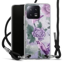 Carry Case Transparent Fabric black/silver