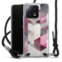 Carry Case Transparent Fabric black/silver