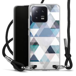 Carry Case Transparent Fabric black/silver