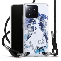 Carry Case Transparent Fabric black/silver