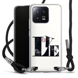 Carry Case Transparent Fabric black/silver