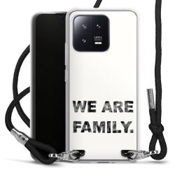 Carry Case Transparent Fabric black/silver