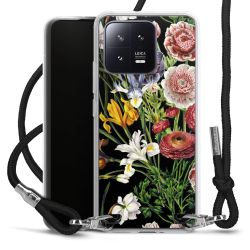 Carry Case Transparent Fabric black/silver