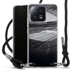 Carry Case Transparent Fabric black/silver