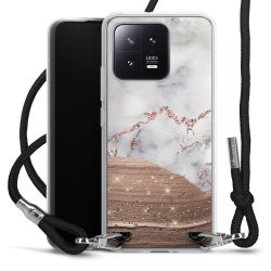 Carry Case Transparent Fabric black/silver